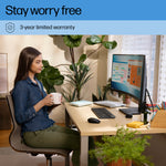 HP P34hc G4 34" WQHD Curved Monitor with USB-C - Image 4