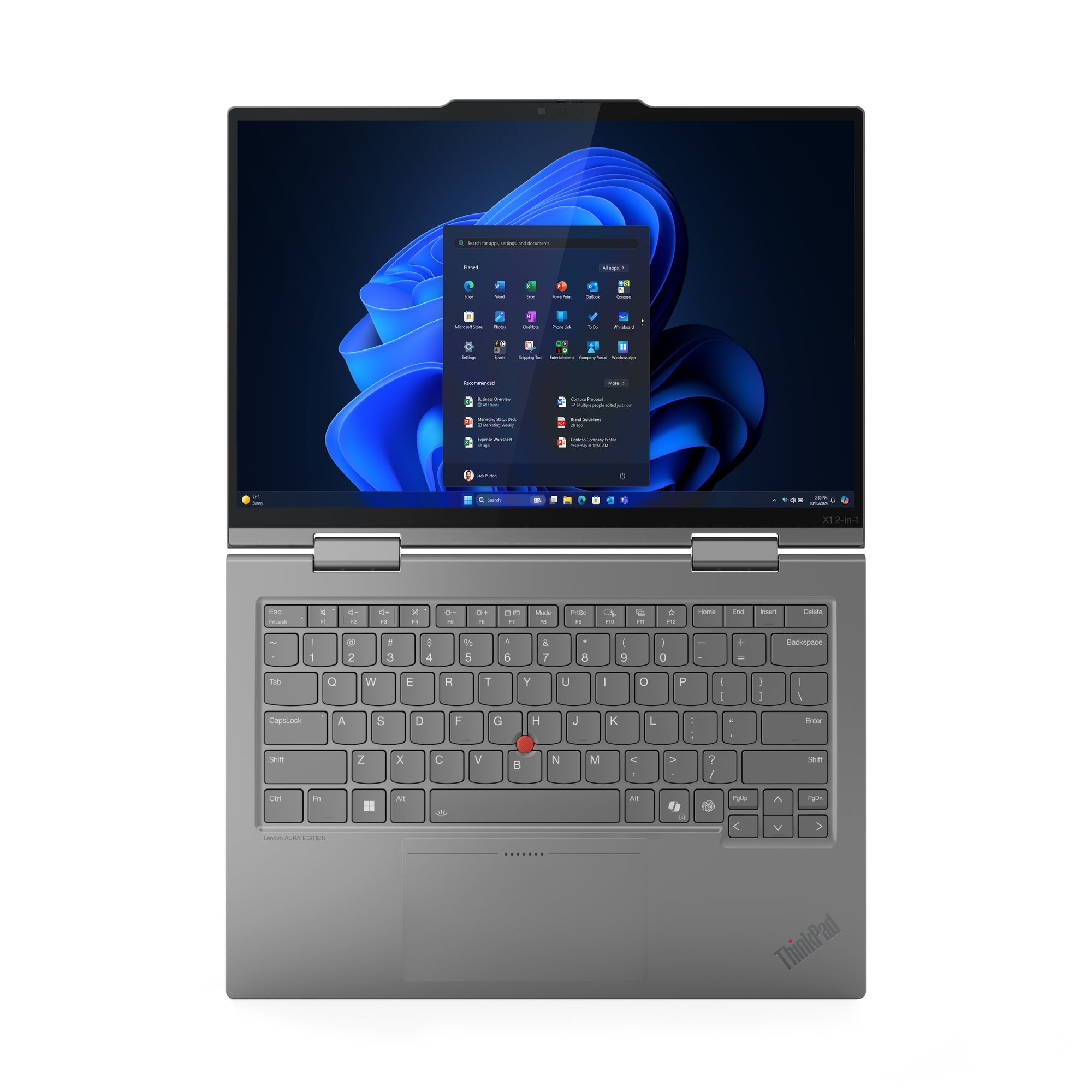 Lenovo ThinkPad X1 2-in-1 Gen 10 Intel Core Ultra 7 32GB RAM 1TB SSD 14" QHD+ Windows 11 Pro