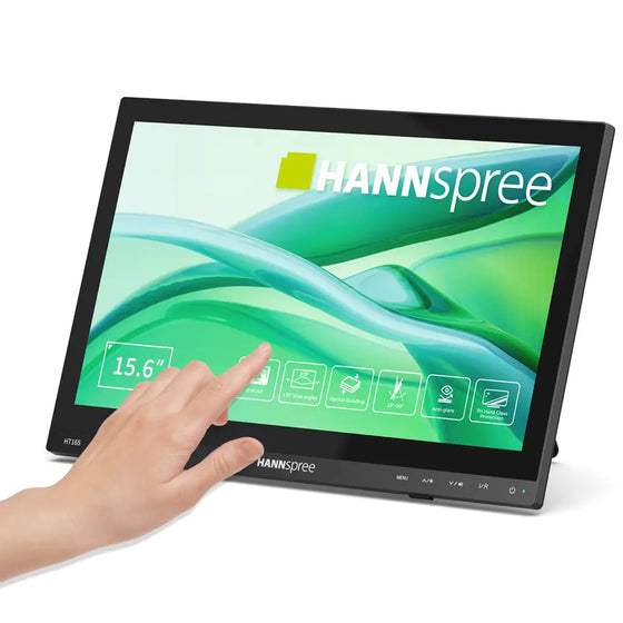 Hannspree HT165HPB 15.6" Full HD IPS Touch Monitor 60Hz