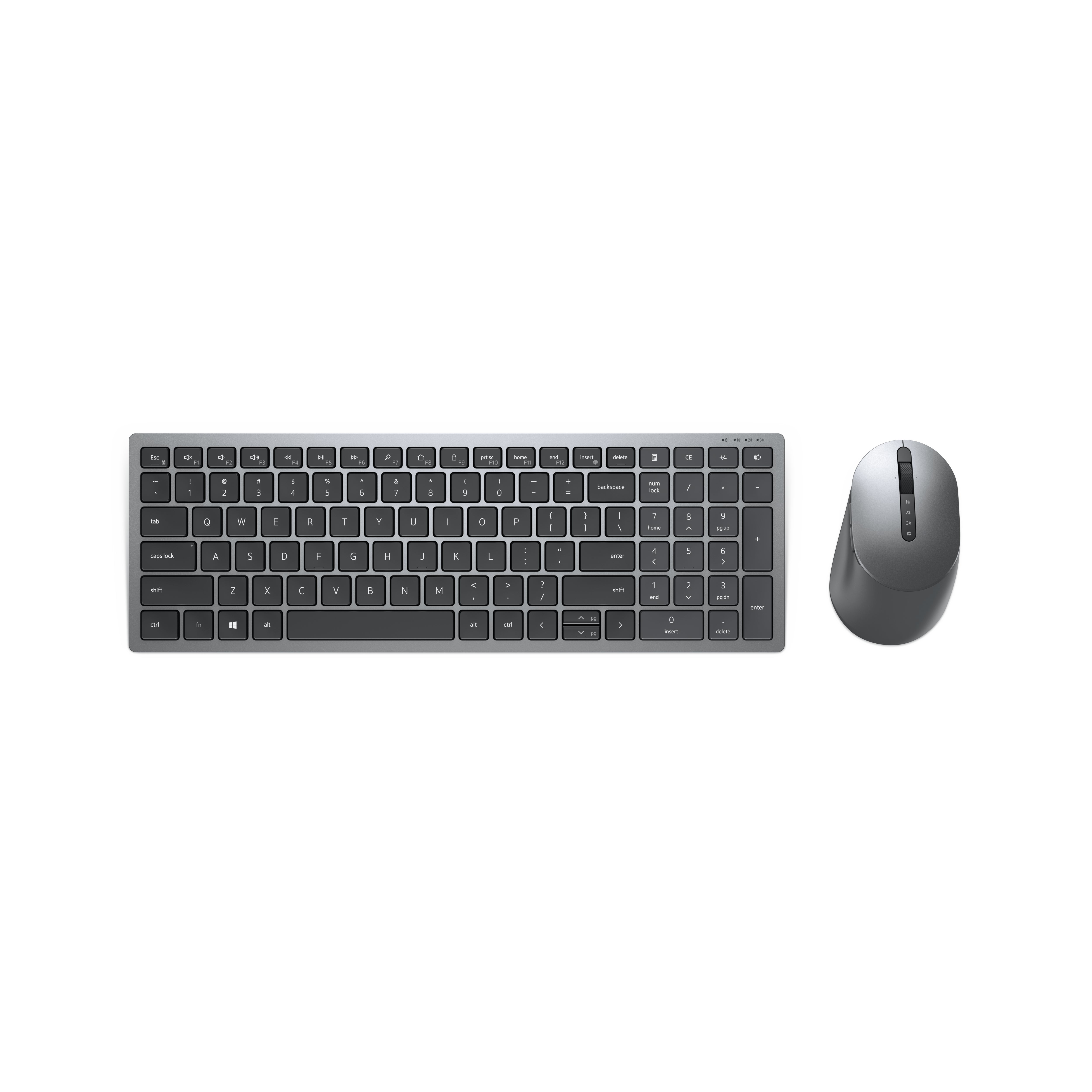 Dell Pro Plus Wireless Keyboard and Mouse Combo - KM7120W - UK QWERTY