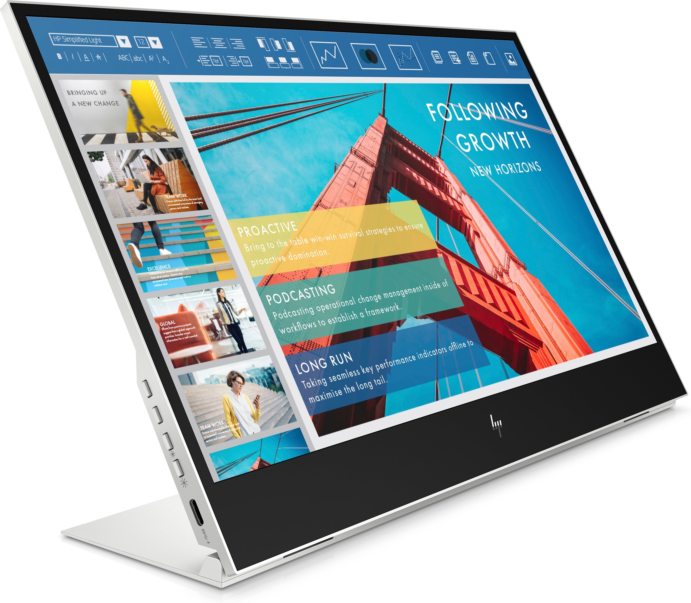 HP E14 G4 14" Full HD Portable IPS Monitor - Image 3