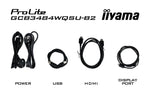 iiyama G-MASTER Red Eagle GCB3484WQSU-B2 34" UWQHD VA Monitor 400Hz