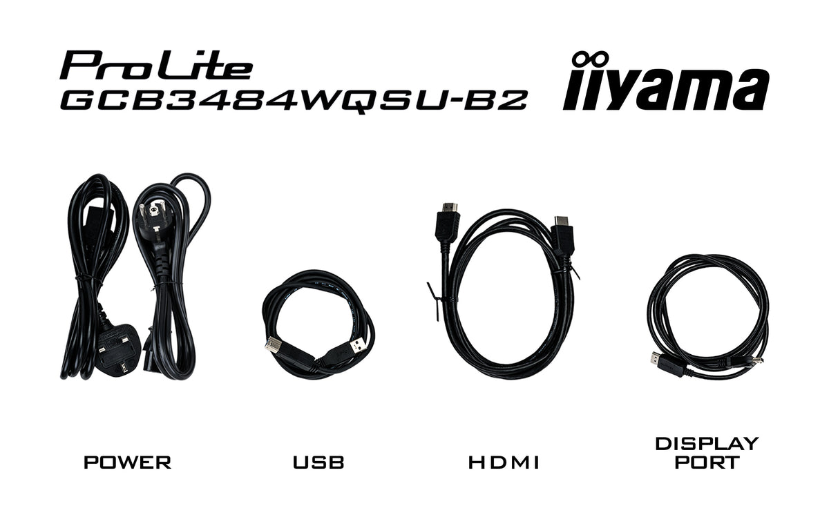 iiyama G-MASTER Red Eagle GCB3484WQSU-B2 34" UWQHD VA Monitor 400Hz
