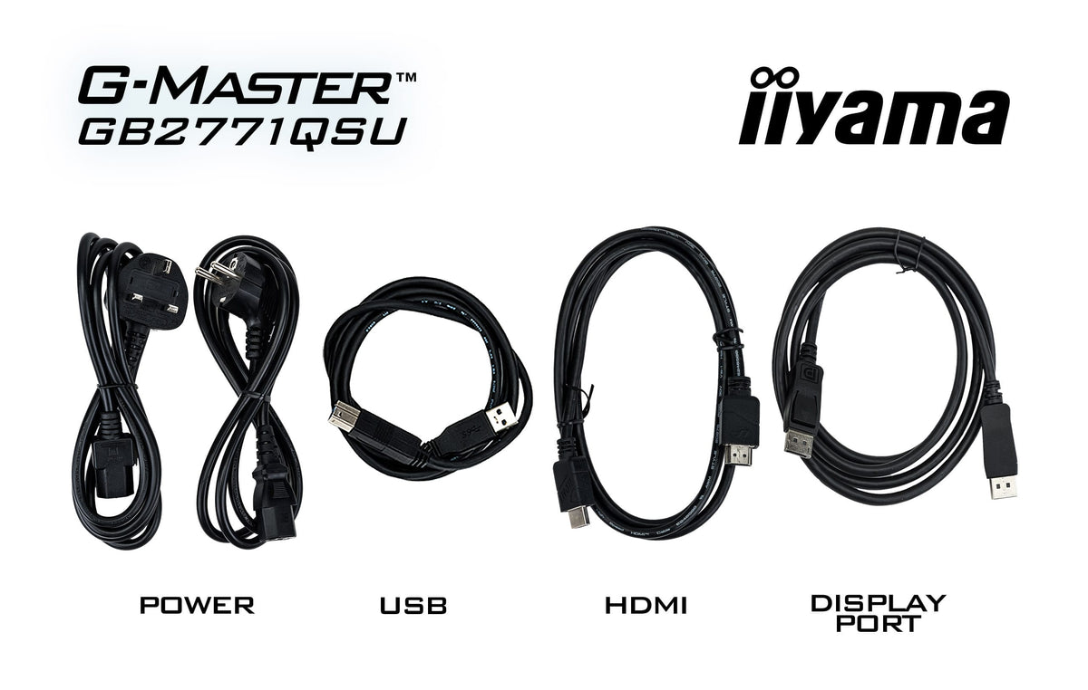 iiyama G-MASTER Red Eagle GB2771QSU-B1 27" QHD IPS Monitor 200Hz