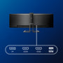 Philips Brilliance P-line 499P9H 49" UltraWide Dual Quad HD Monitor VA Panel 70Hz - Image 5
