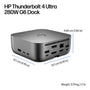 HP Thunderbolt 4 Ultra Dock - 280W Power &amp; 40Gbps Speed - Image 4