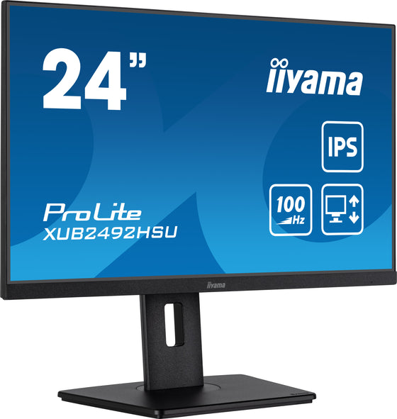 iiyama ProLite XUB2492HSU-B6 23.8" Full HD Monitor IPS Panel 100Hz