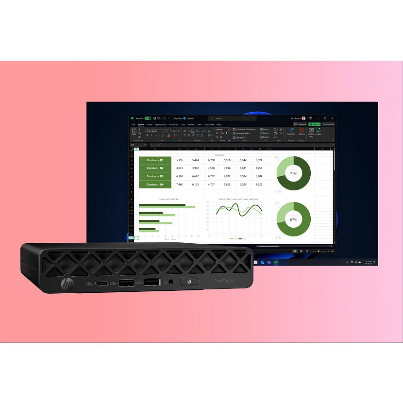HP ProDesk 4 G1i Intel Core Ultra 7 265T 16GB RAM 512GB SSD Intel Graphics Mini PC Windows 11 Pro - Image 13