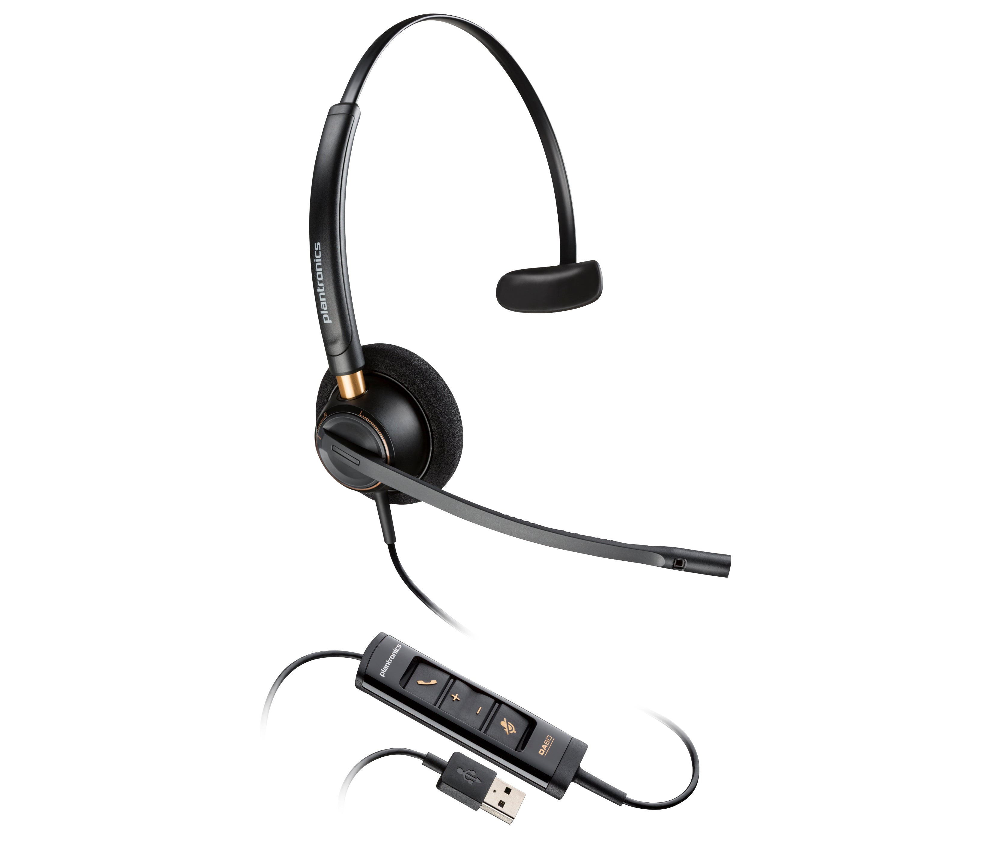 HP Poly EncorePro 515 Office Headset Microsoft Teams Certified USB-A
