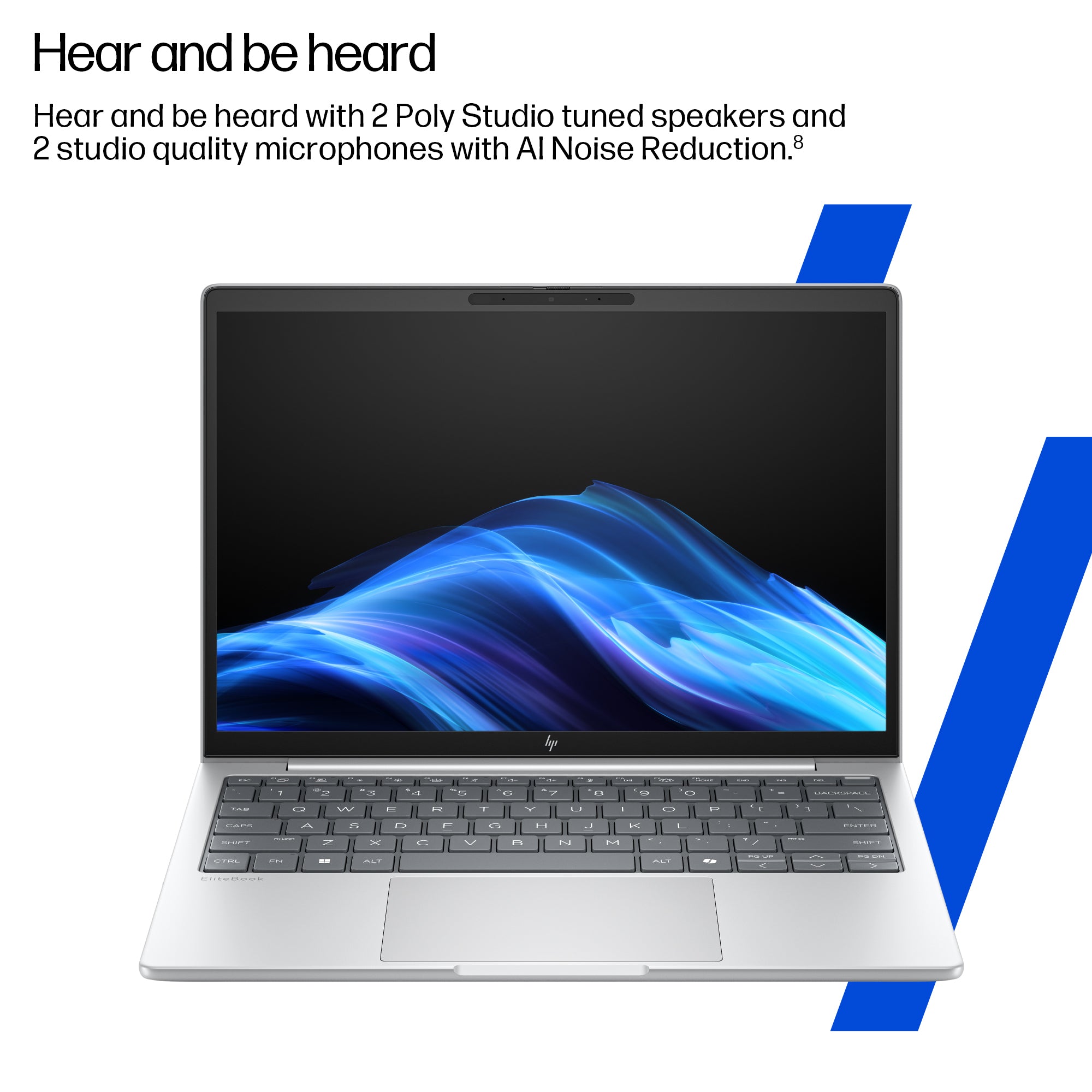HP EliteBook 8 G1i Intel Core Ultra 5 225U 16GB RAM 512GB SSD Intel Graphics 14" WUXGA Windows 11 Pro - Image 3