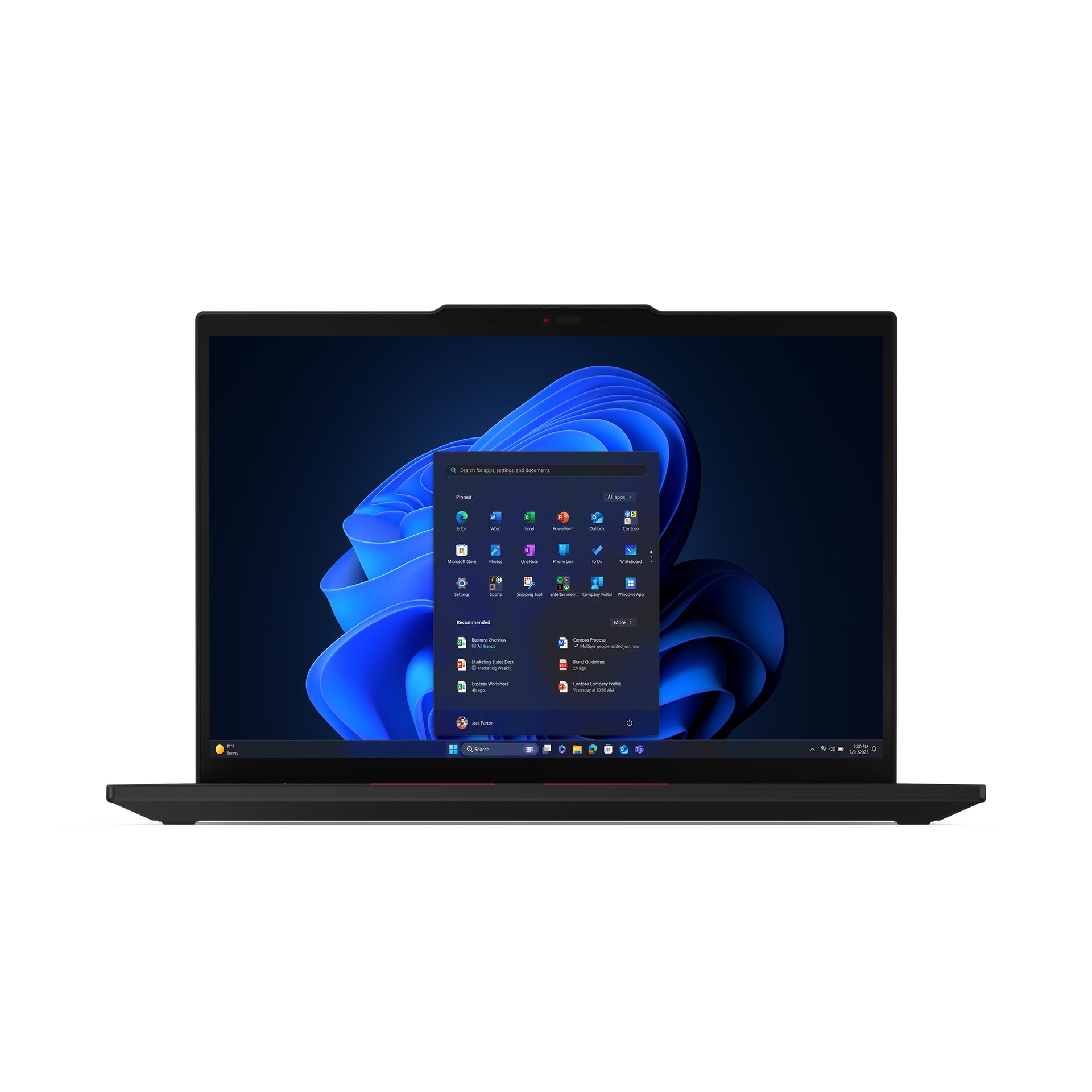 Lenovo ThinkPad T14 Gen 6 Intel Core Ultra 7 255U 16GB RAM 512GB SSD Intel Graphics 14" WUXGA Windows 11 Pro - Image 2
