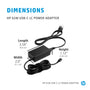 HP 65W USB-C Laptop Charger with Fast Charge Technology - Image 3