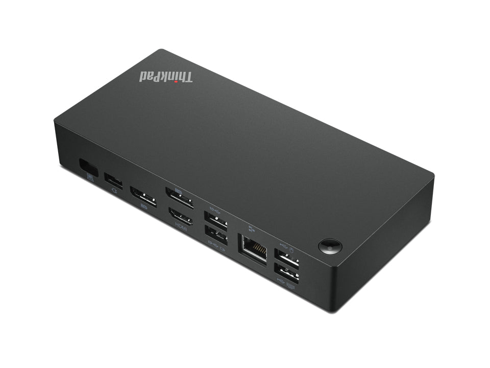 LENOVO THINKPAD UNIVERSAL USB-C DOCK USB-C to USB-C Docking Station Black