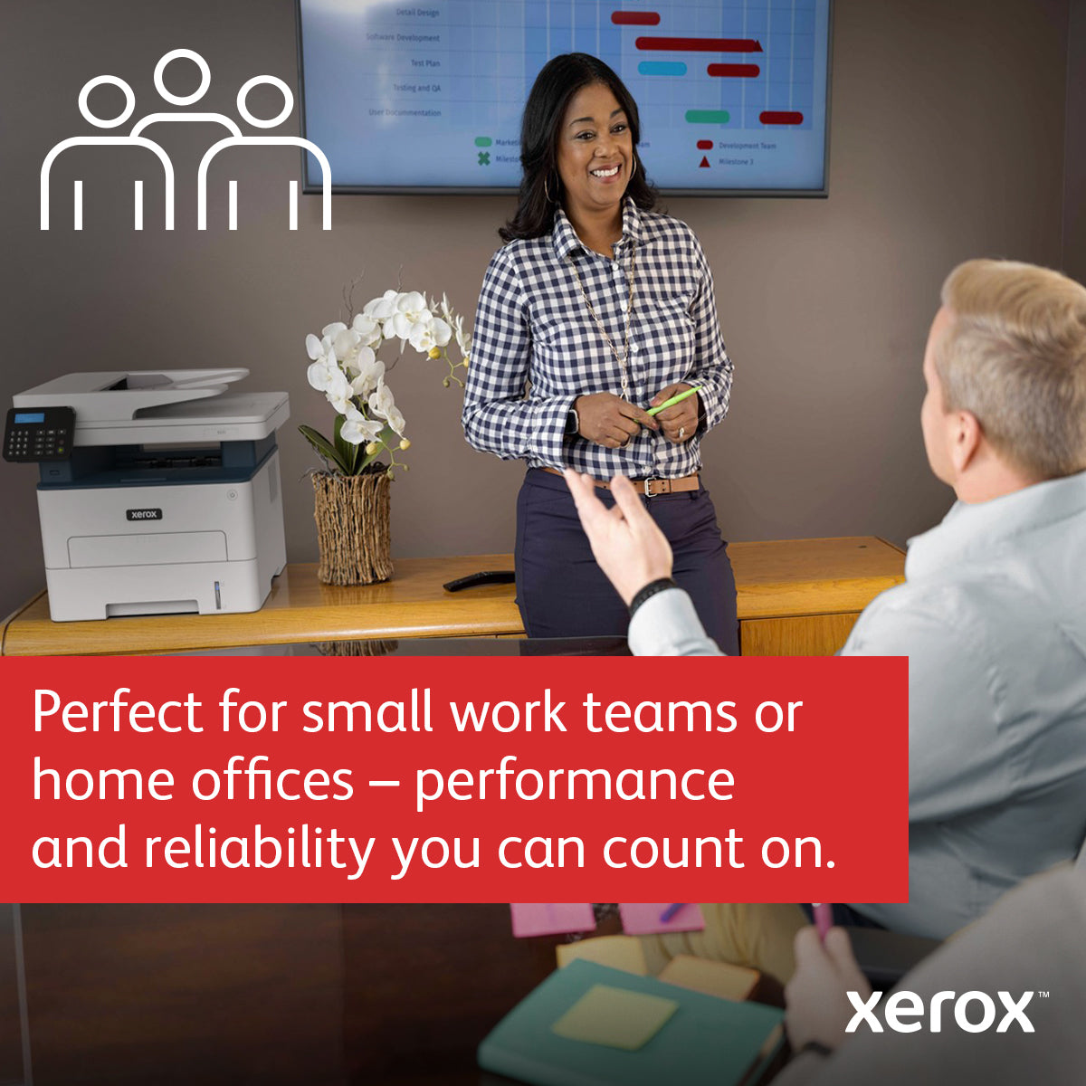Xerox B225 Wireless All-in-One Mono Printer with Duplex, Print/Copy/Scan, ADF, 34ppm, 2 Trays, 251-Sheet Capacity - Image 11