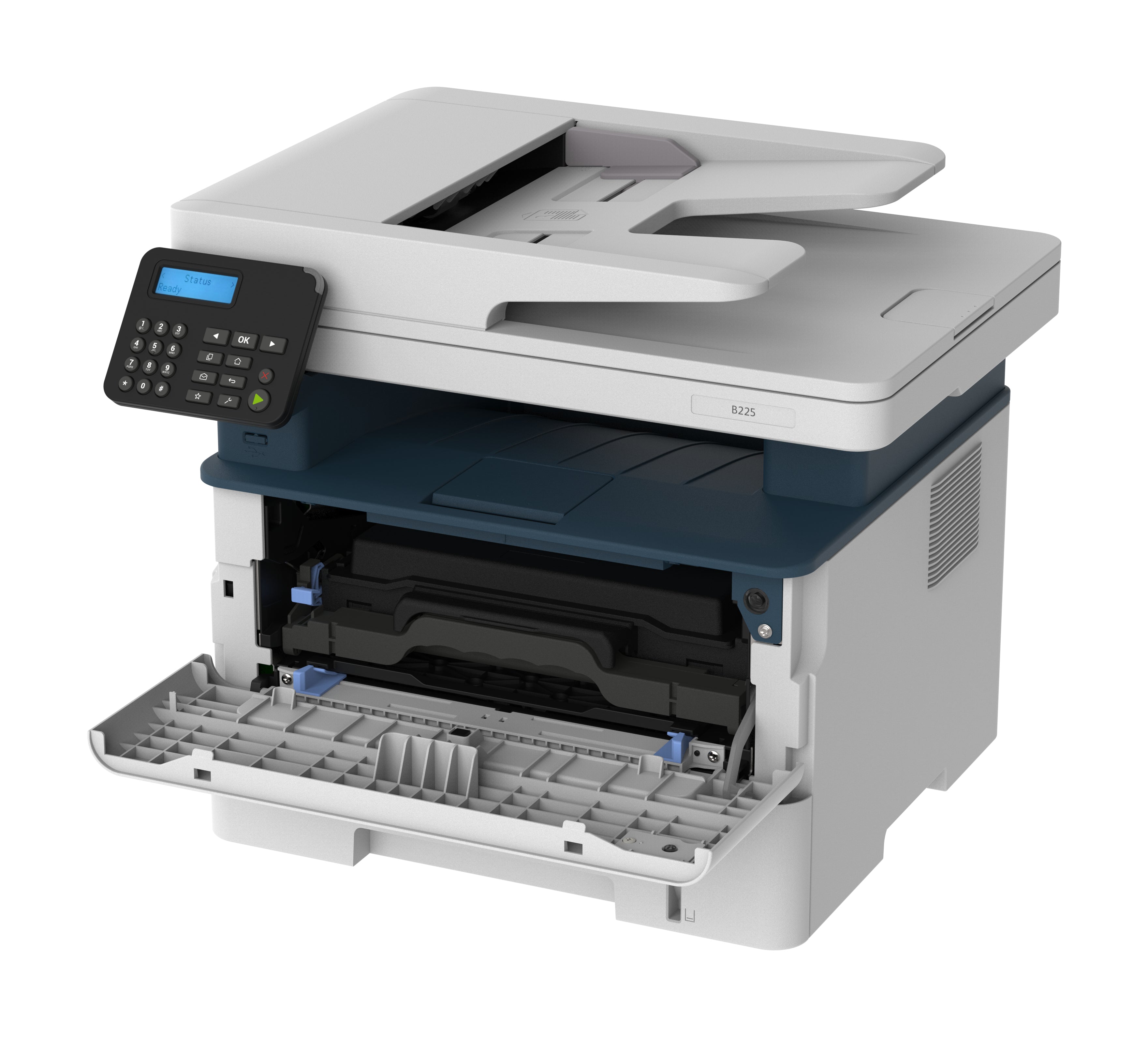 Xerox B225 Wireless All-in-One Mono Printer with Duplex, Print/Copy/Scan, ADF, 34ppm, 2 Trays, 251-Sheet Capacity - Image 2