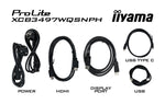 iiyama ProLite XCB3497WQSNPH-B1 34" UWQHD VA Monitor 120Hz