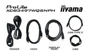 iiyama ProLite XCB3497WQSNPH-B1 34" UWQHD VA Monitor 120Hz