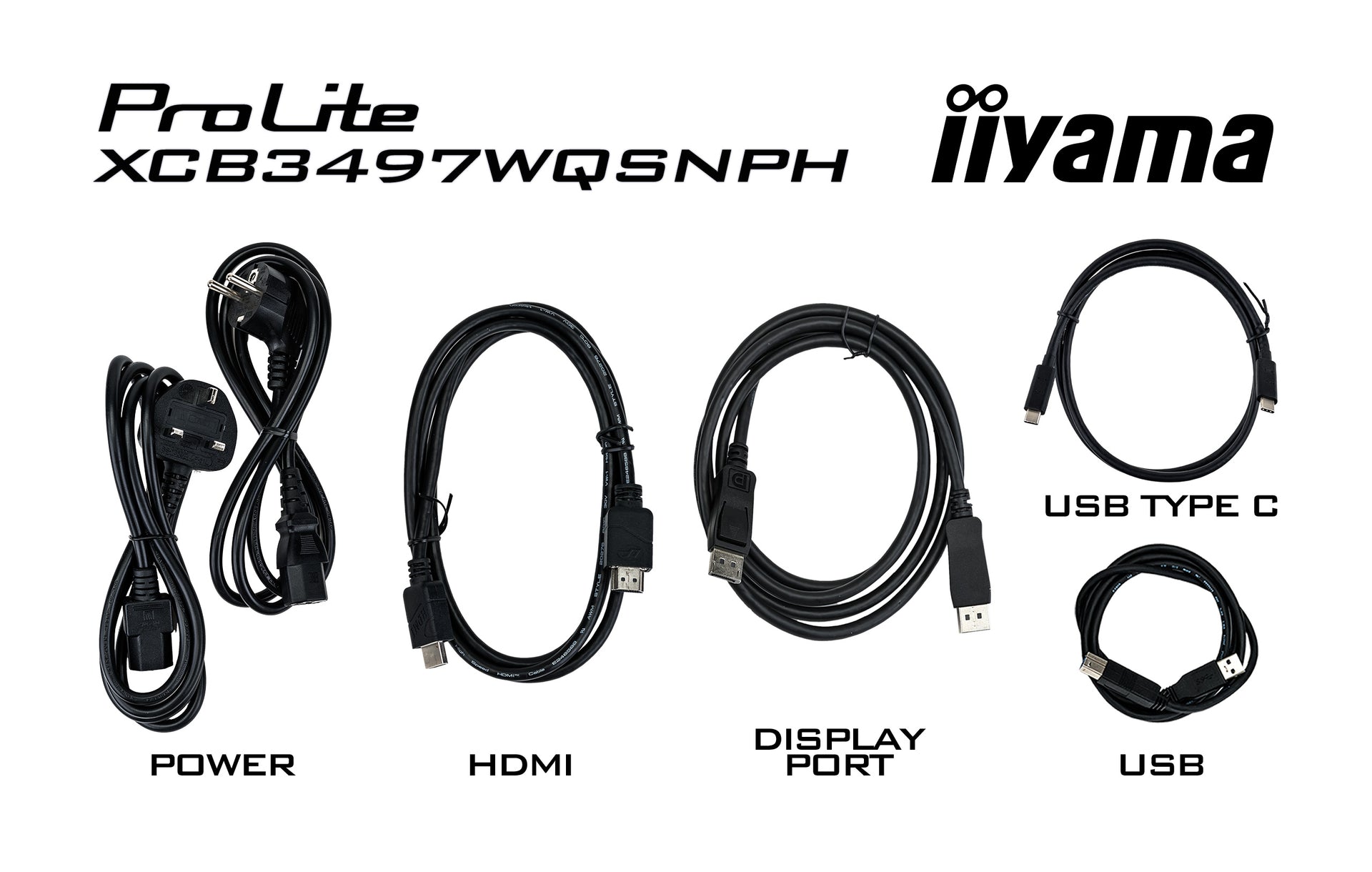 iiyama ProLite XCB3497WQSNPH-B1 34" UWQHD VA Monitor 120Hz
