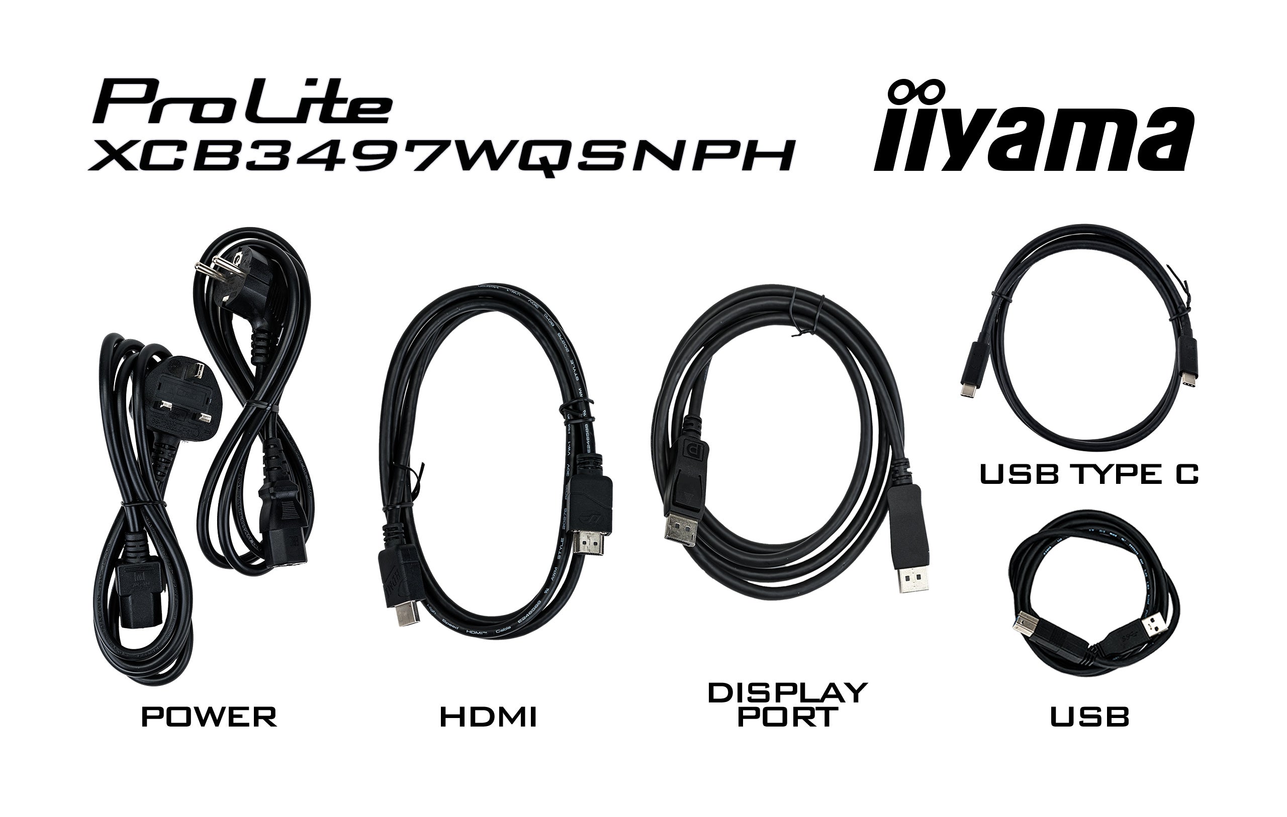 iiyama ProLite XCB3497WQSNPH-B1 34" UWQHD VA Monitor 120Hz