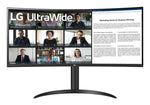 LG UltraWide 34WR55QK-B 34" Wide Quad HD Monitor VA Panel 100Hz