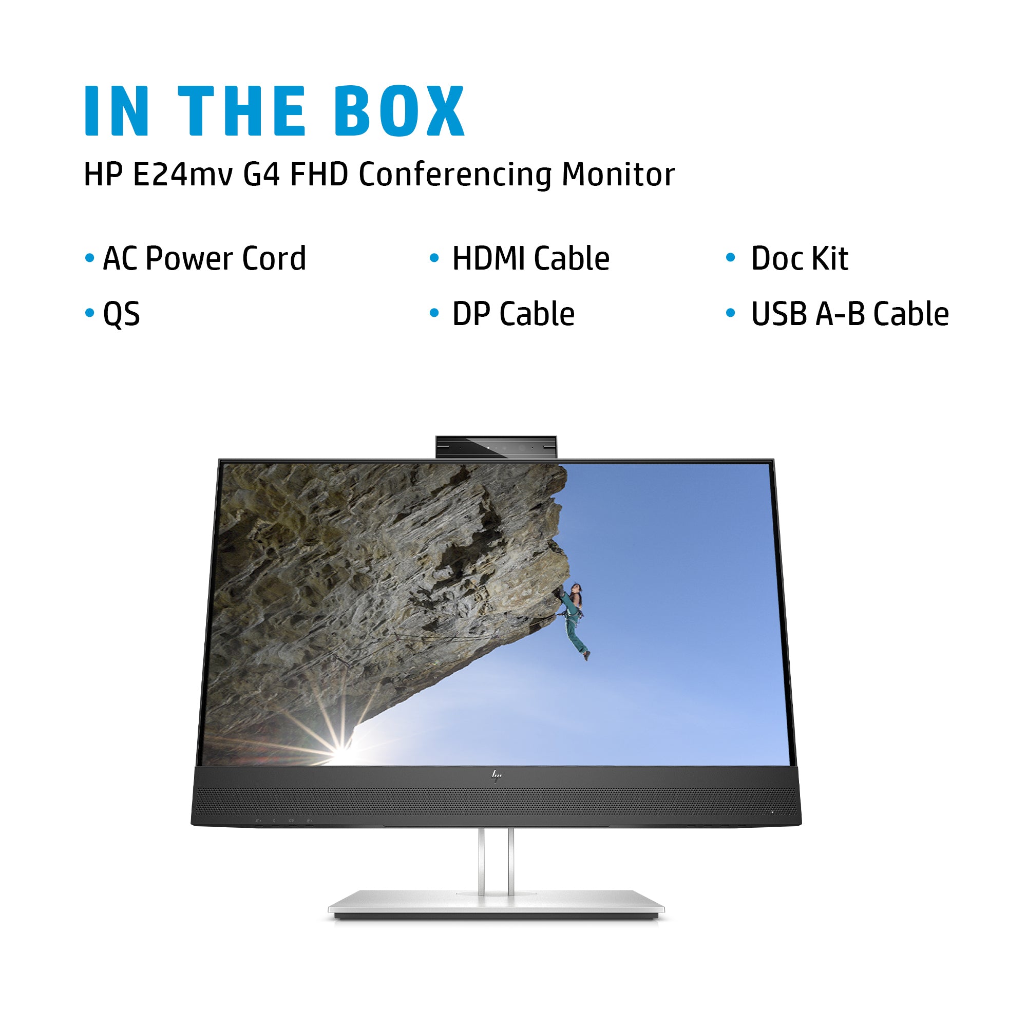 HP E24mv G4 23.8" Full HD Monitor IPS Panel 60Hz - Image 5