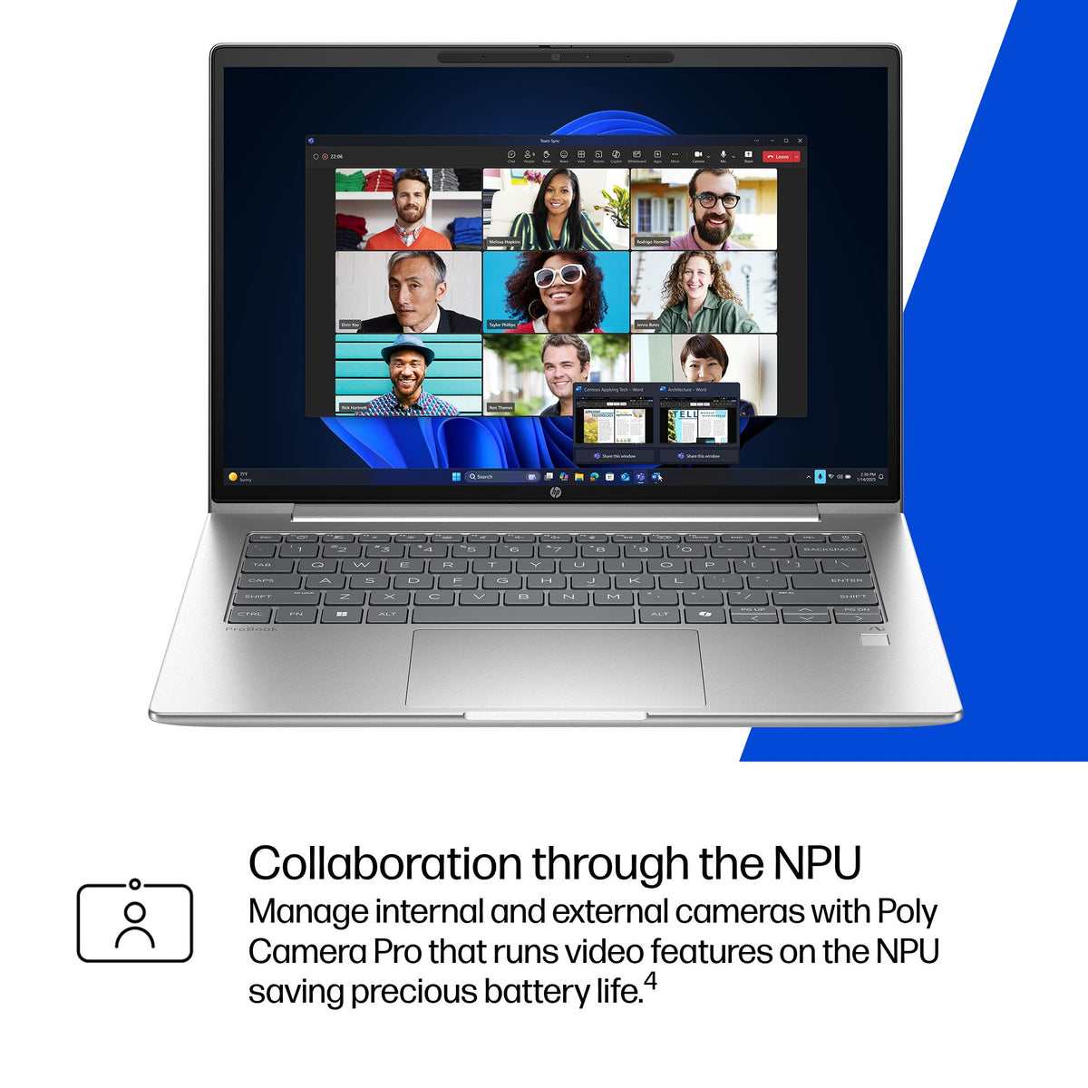 HP X1-26-100 Qualcomm Snapdragon X 16GB RAM 512GB SSD 14" WUXGA Windows 11 Pro - Image 12