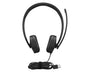 Lenovo USB-A Wired Headset Gen 2 - Black, Noise-Cancelling, Inline Controls