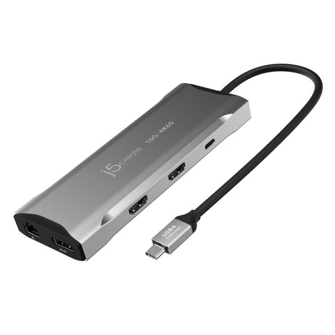 j5create JCD397-N 4K60 USB-C Multi-Monitor Mini Dock