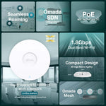 TP-Link Omada EAP610 Wireless Access Point AX1800 Wi-Fi 6 - Image 7