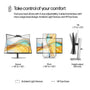 HP 524pm Series 5 Pro 23.8" Full HD Monitor IPS Panel 100Hz - Image 7