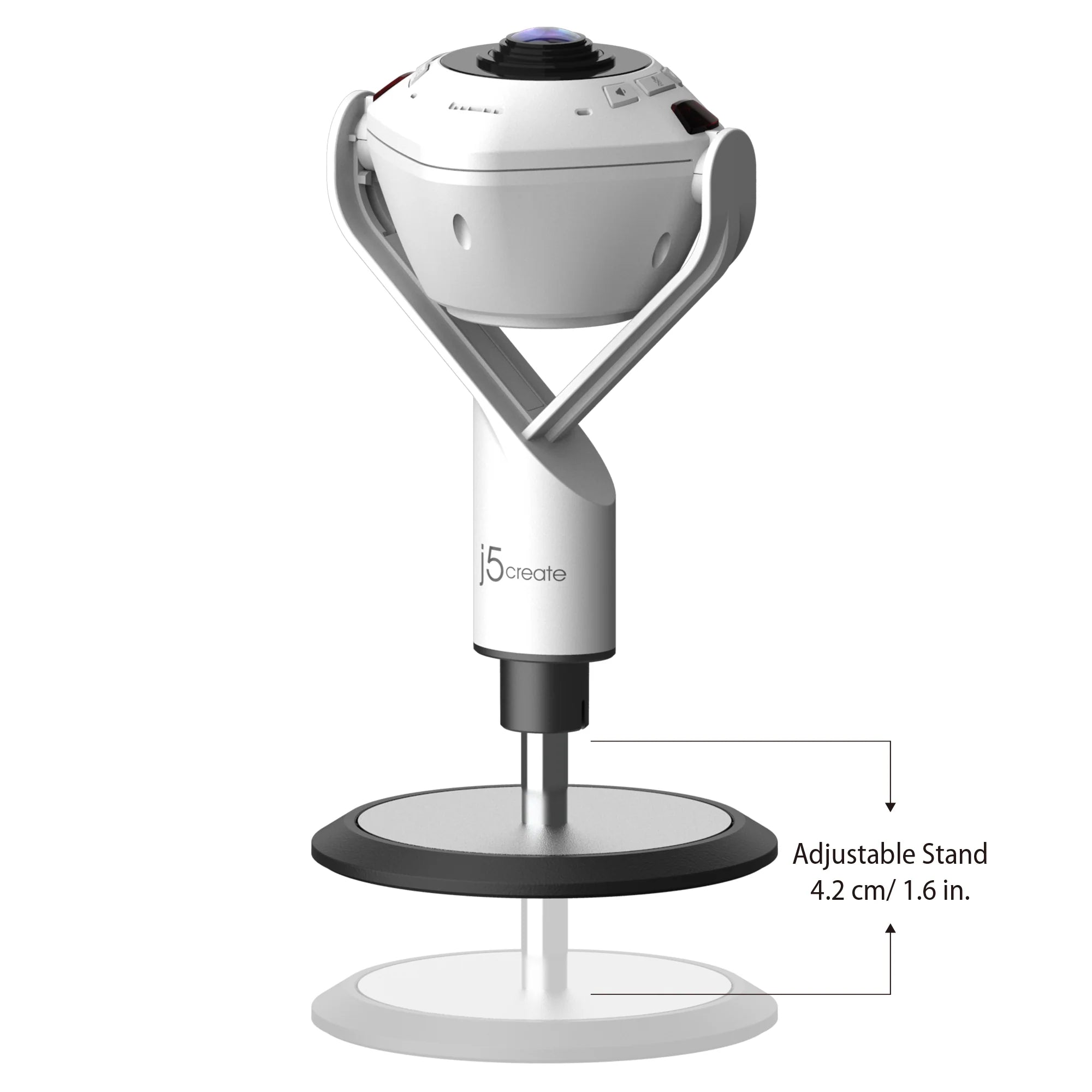 j5create 360° All-Around Webcam with Integrated Speakerphone - Image 3