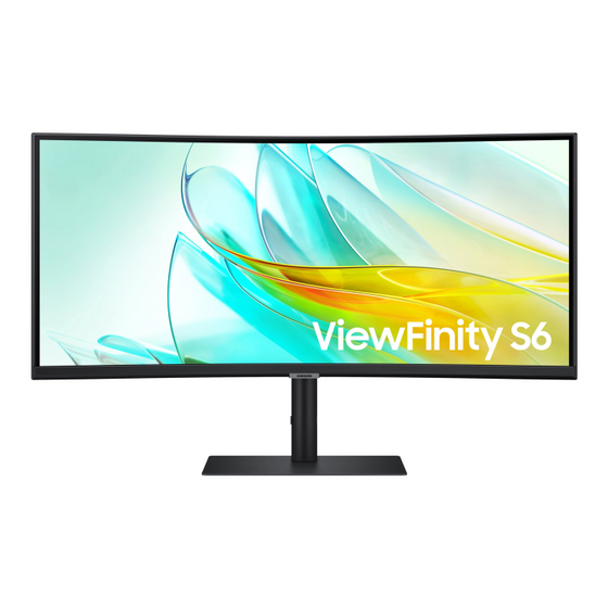 Samsung ViewFinity S6 S34C652UAU 34" Wide Quad HD Monitor VA Panel 100Hz