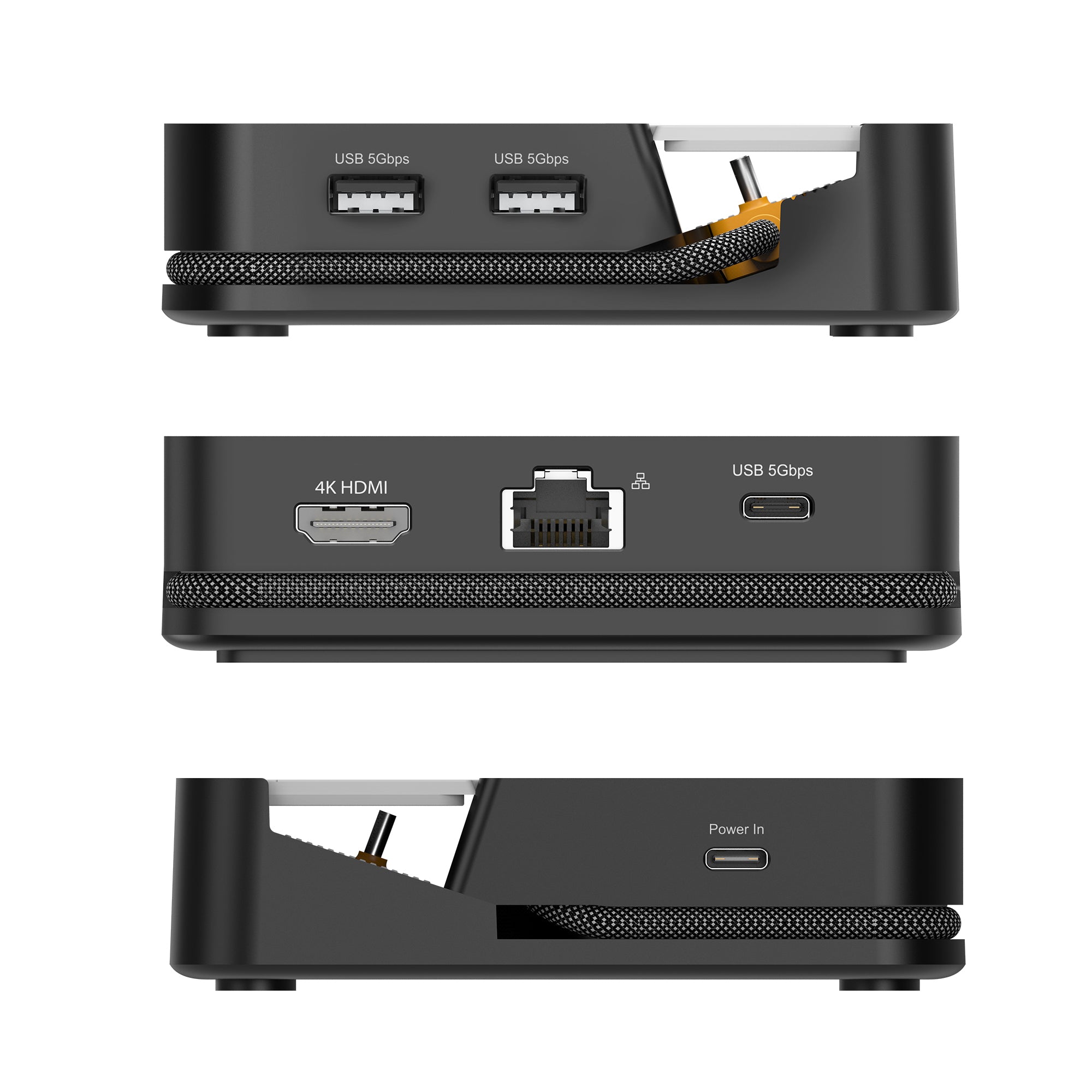 j5create JCD624-N Mobile Device Docking Station - Black/Grey - Image 5