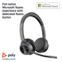 HP Poly Voyager 4320 USB-A Headset with BT700 Dongle - Microsoft Teams Certified - Image 4