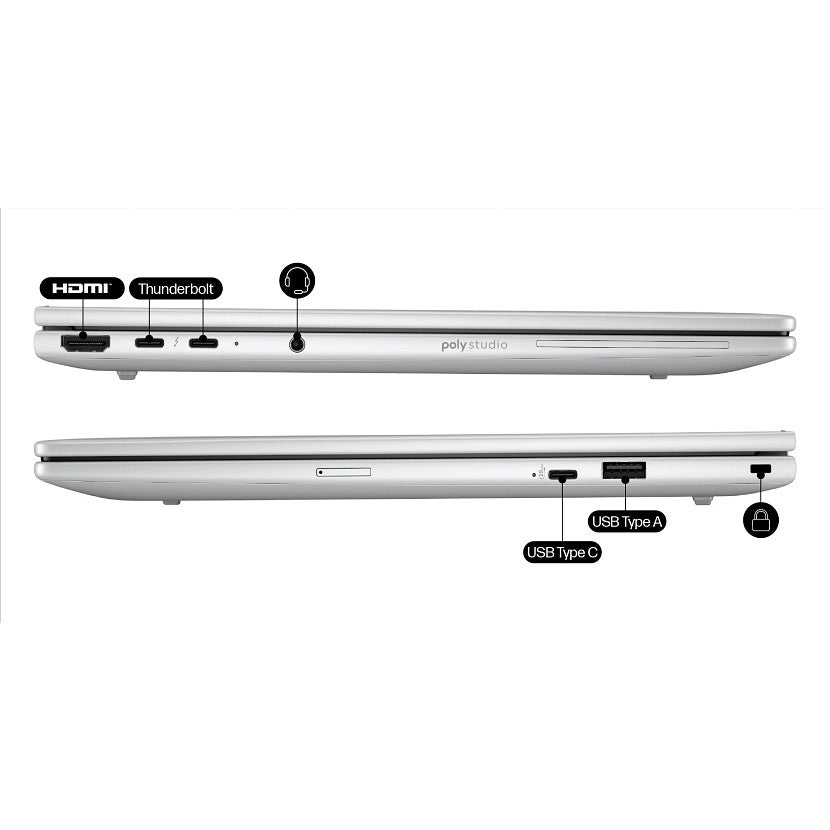 HP EliteBook 8 G1i Intel Core Ultra 5 235U 16GB RAM 512GB SSD Intel Graphics 14" WUXGA Windows 11 Pro - Image 9