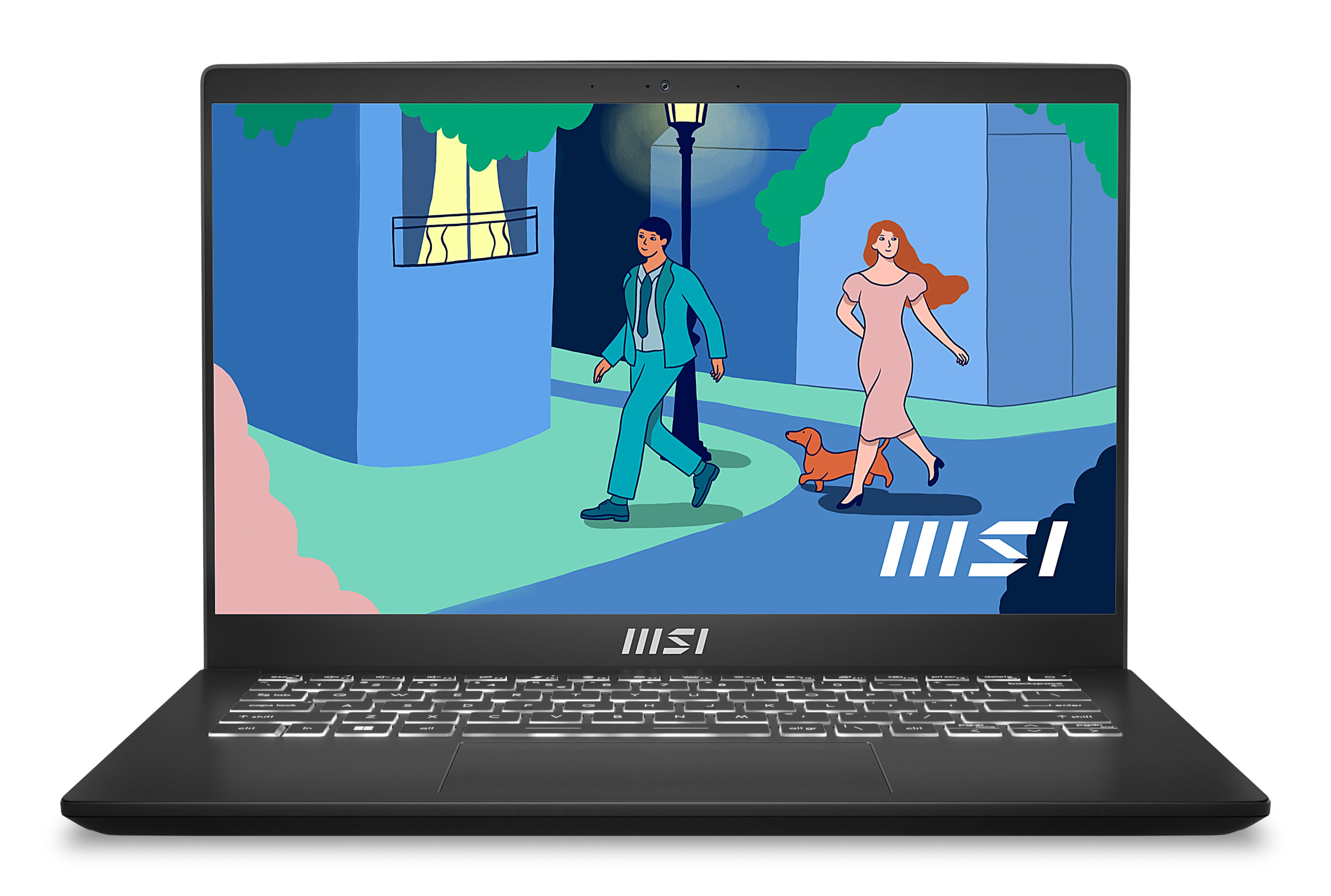 MSI Modern 14 C7M-074UK AMD Ryzen 5 8GB RAM 512GB SSD 14 Inch Windows 11 Home Laptop