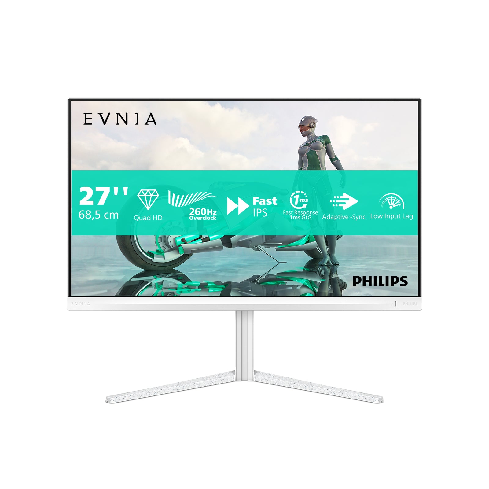 Philips Evnia 3000 27M2N3501PA 27" QHD Monitor IPS Panel 144Hz