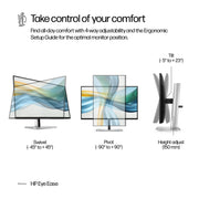 HP 524pu Series 5 Pro 23.8" Full HD Monitor IPS Panel 100Hz - Image 5