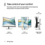 HP 524pu Series 5 Pro 23.8" Full HD Monitor IPS Panel 100Hz - Image 5