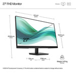 HP 327pf Series 3 Pro 27" Full HD Monitor IPS Panel 100Hz - Image 5