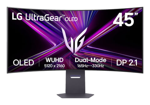 LG UltraGear 45GX950A-B 45" WUHD OLED Monitor 165Hz