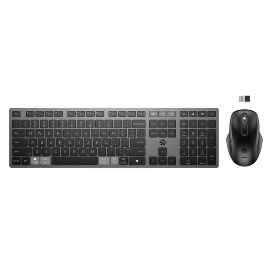 HP 725 Rechargeable Multi-Device Wireless Keyboard and Mouse Set