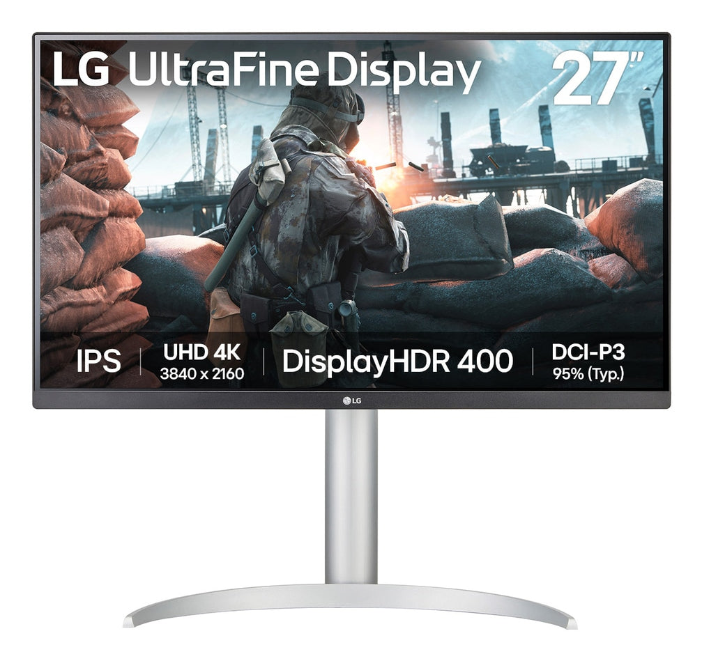 LG 27UP650K-W 27" 4K UHD Monitor IPS Panel 60Hz