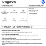 HP ProBook 4 G1iR Intel Core 5 120U 8GB RAM 256GB SSD Intel Graphics 16" WUXGA Windows 11 Pro - Image 4