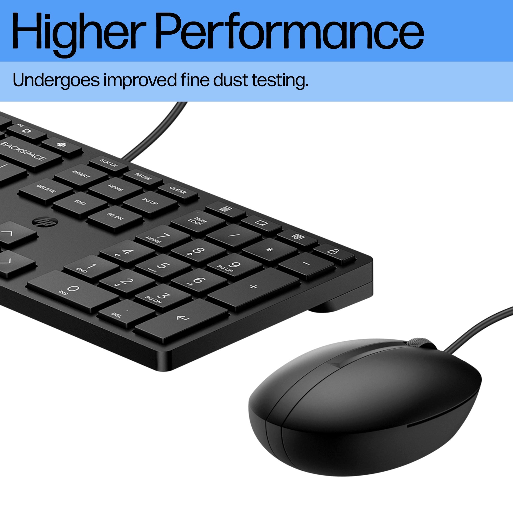 HP Wired Desktop 320MK Keyboard and Mouse Combo - Image 4