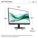 HP 324pv Series 3 Pro 23.8" Full HD Monitor VA Panel 100Hz - Image 3