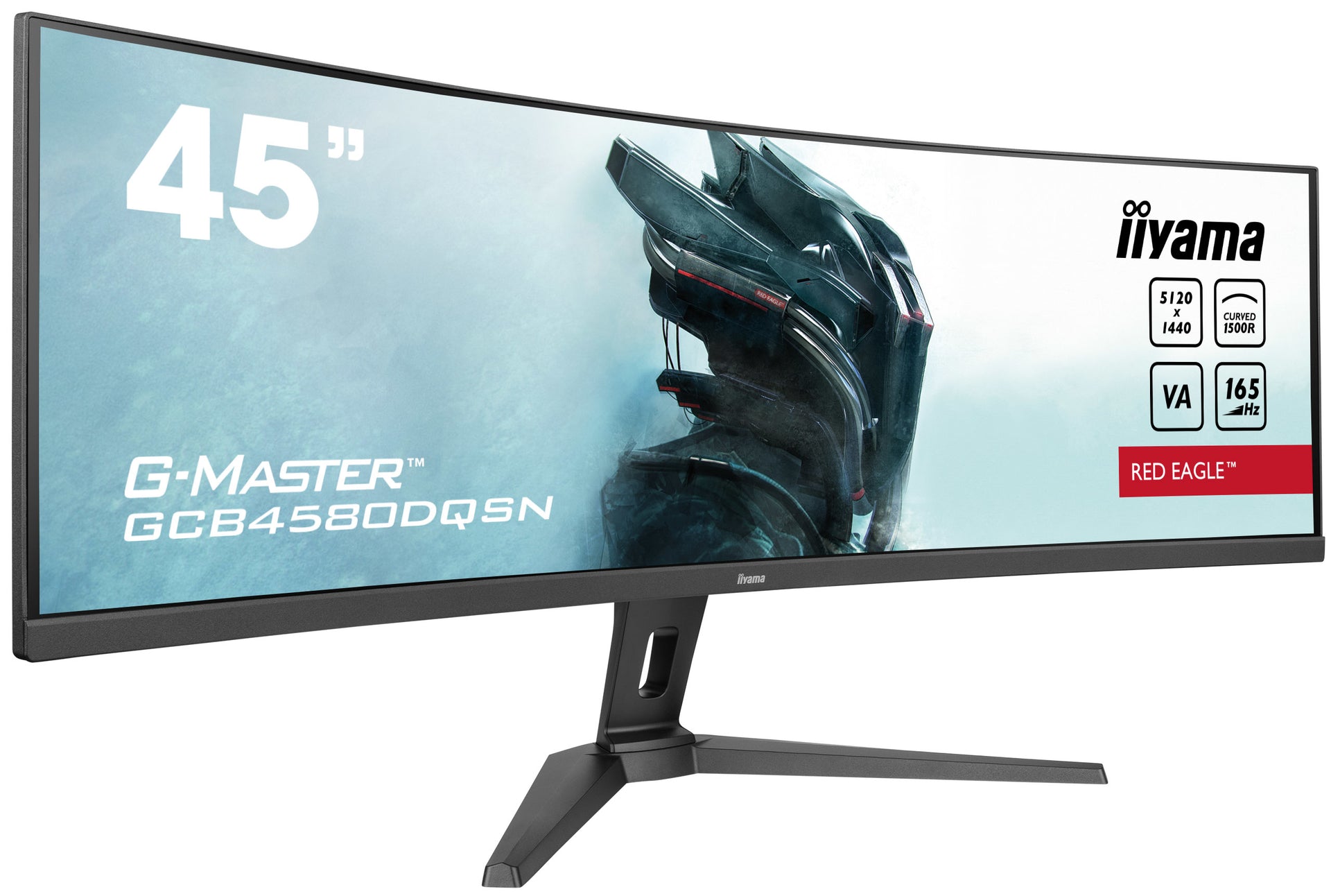 IIYAMA GCB4580DQSN-B1 44.5" Dual QHD Monitor VA Panel 165Hz