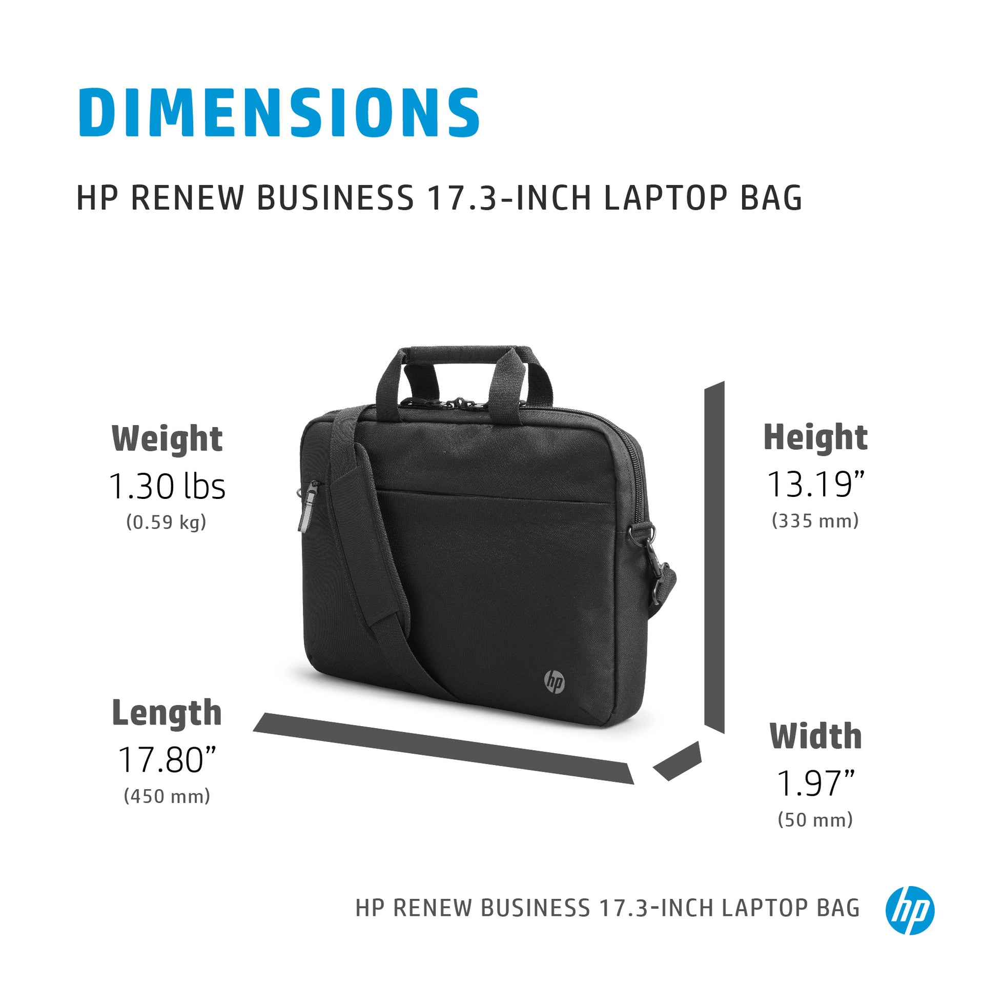 HP Renew Business 17.3" Laptop Bag