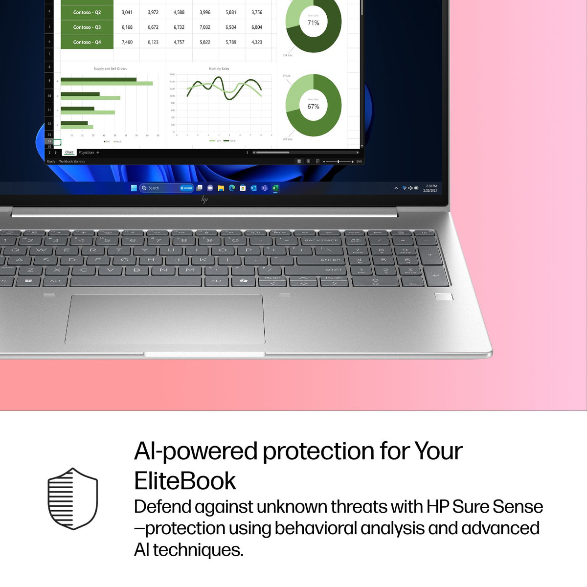 HP EliteBook 6 G1i Intel Core Ultra 5 225U 16GB RAM 512GB SSD Intel Graphics 16" WUXGA Windows 11 Pro - Image 6