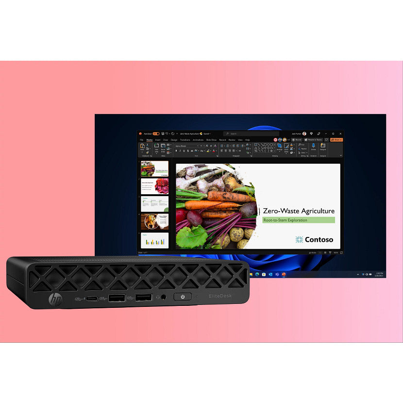 HP EliteDesk 8 G1i Intel Core Ultra 5 235T 16GB RAM 512GB SSD Intel Graphics Mini PC Windows 11 Pro - Image 10